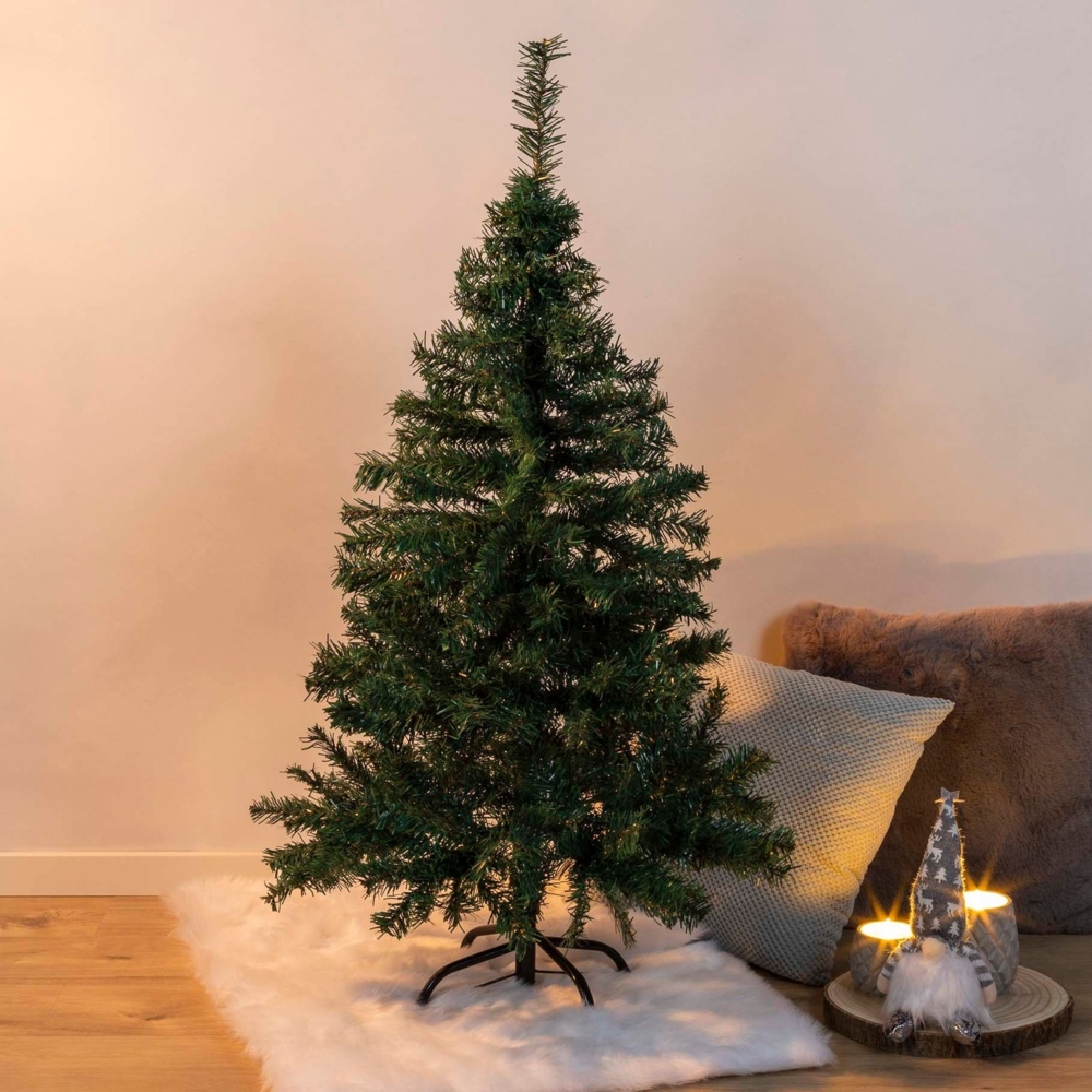 Künstlicher Weihnachtsbaum Tannenbaum Kunststoff 1,2m Bild 1