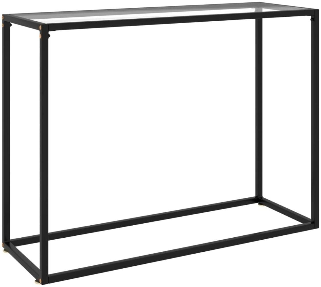 vidaXL Konsolentisch Transparent 100x35x75 cm Hartglas [322811] Bild 1