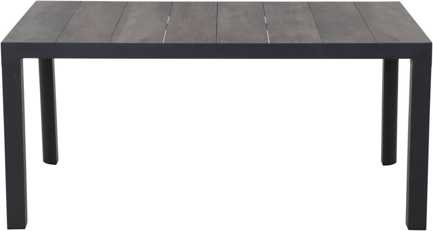 Siena Garden Silva Dining Tisch 160x90 cm ? Aluminium (matt anthrazit) & Keramikplatte (washed grey) Bild 1