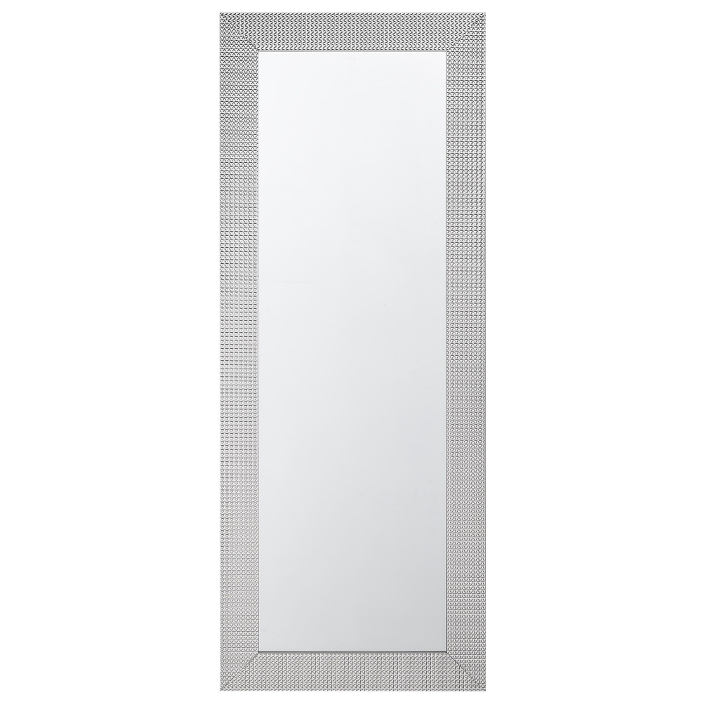 Wandspiegel silber rechteckig 50x130 cm DERVAL Bild 1