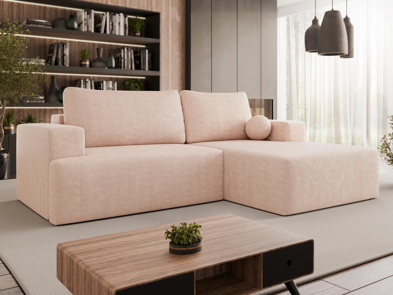 Ecksofa Mivo (Farbe: Trilla 222.04, Seite: Rechts) Bild 1