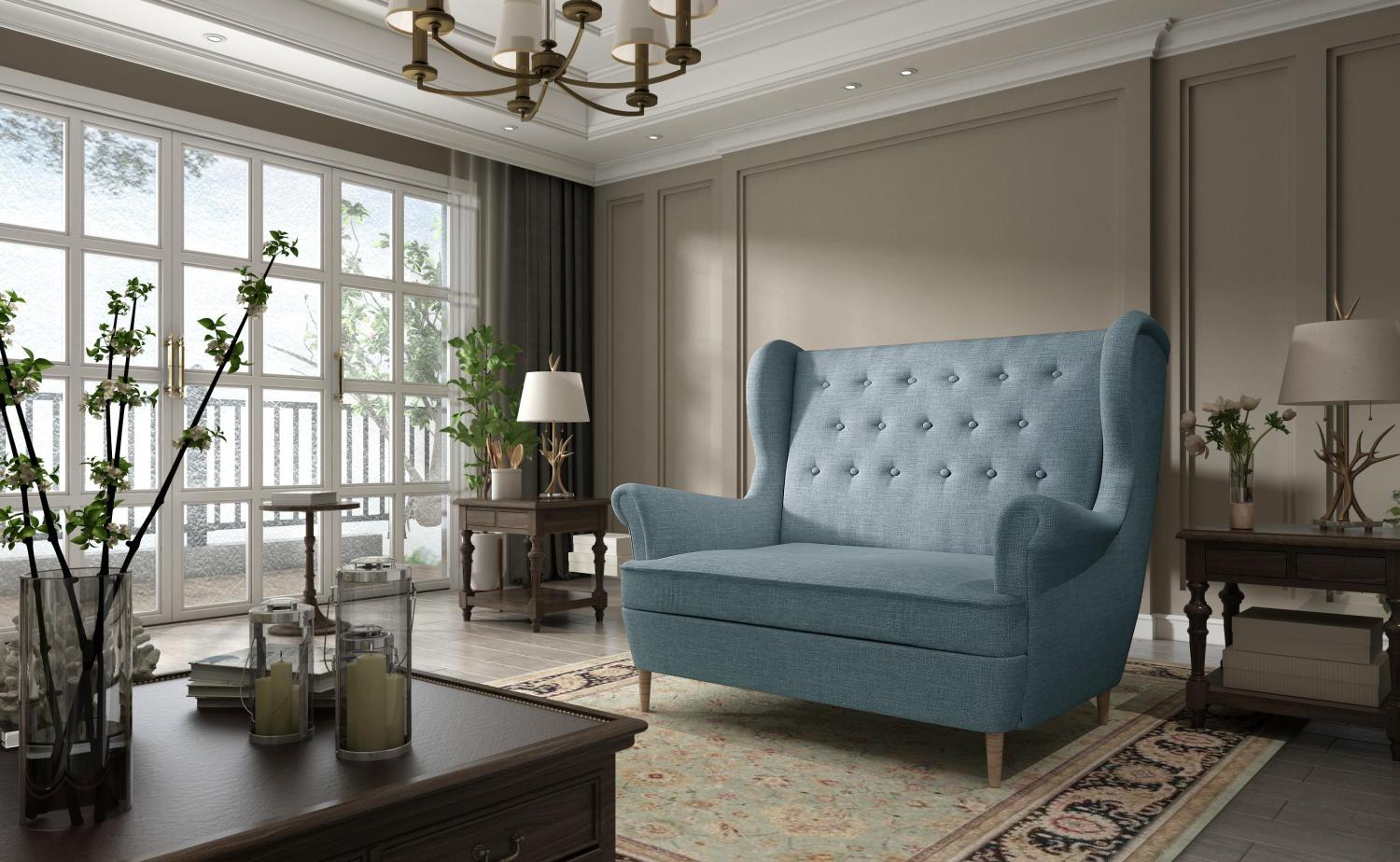 Wohnideebilder Aros Blau Sofas & Couches Ars_09 Bild 1