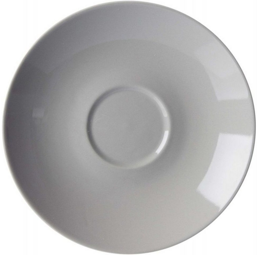 Ritzenhoff & Breker Doppio Jumbo Untere, Untertasse, Unter Tasse, Geschirr, Porzellan, Grau, Ø 17 cm, 576825 Bild 1