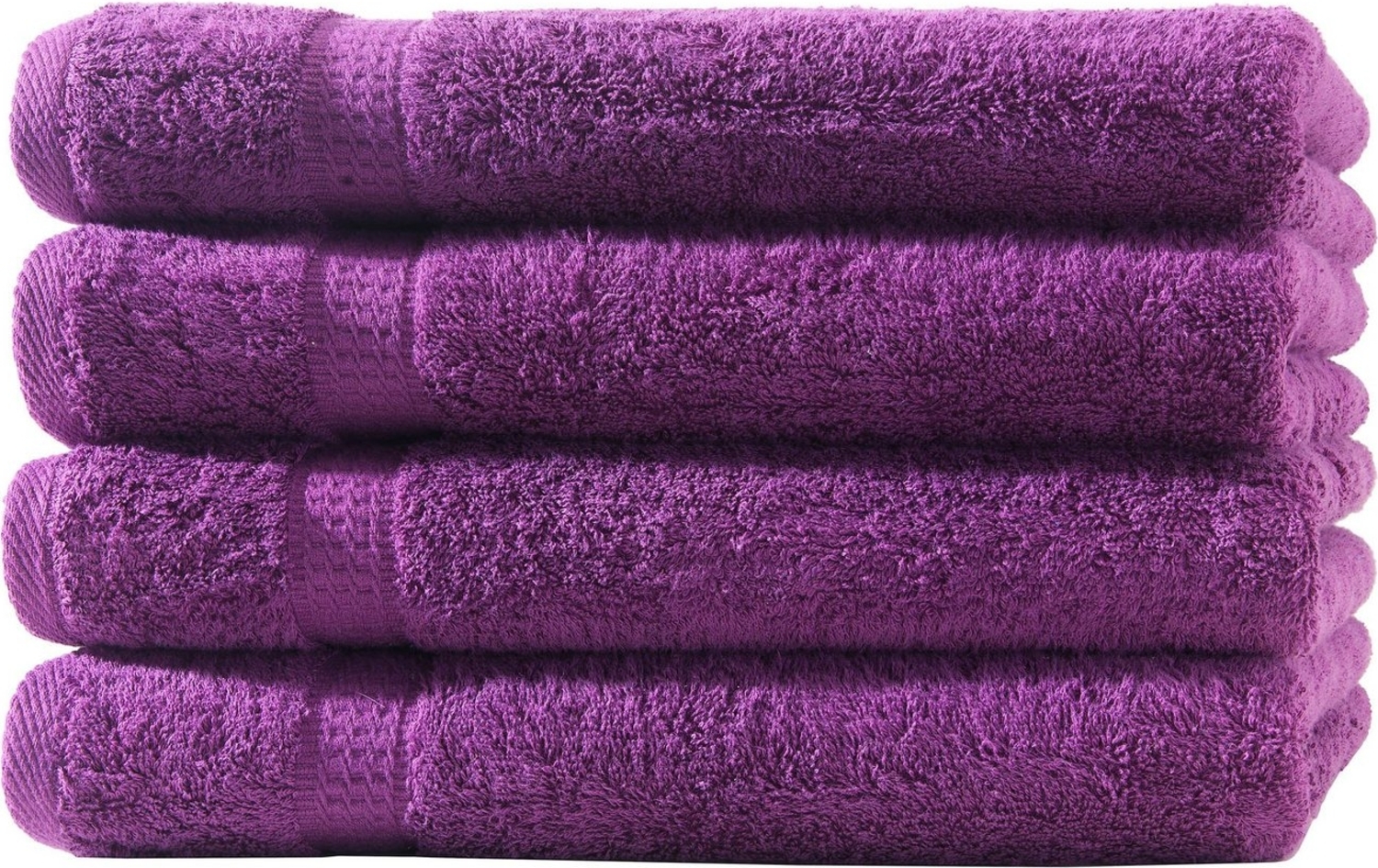 Hometex Premium Textiles Handtuch in Premium Qualität 500 g/m², Feinster Frottier-Stoff 100% Baumwolle, 4x Handtuch, weich, saugfähig, extra schwer & flauschig - TEST BILD TOP MARKE 2025 Bild 1