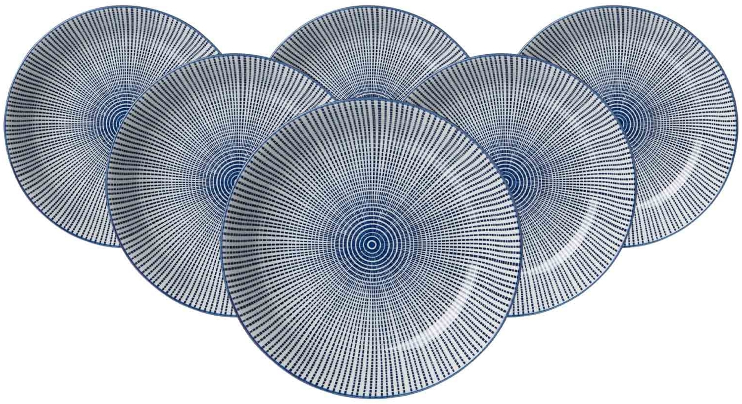 Ritzenhoff & Breker Royal Makoto Suppenteller ø 20,5 cm 6er Set Bild 1