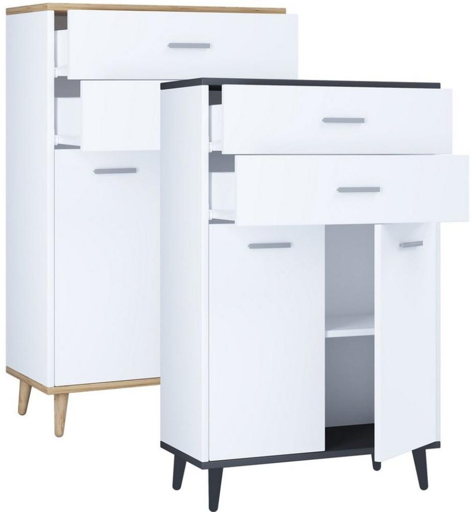 VCM Kommode Holz Highboard Kommode Schublade Lindas Bild 1