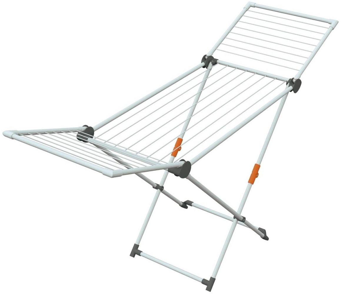 Juwel Balkonwäschetrockner Juwel Superdry Maxi Wäscheständer Länge 20 m, Wäschetrockner grau Bild 1