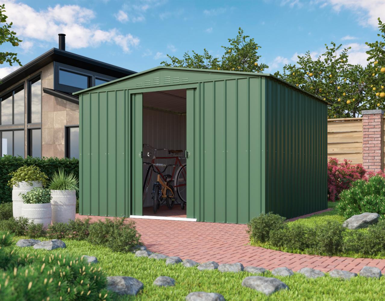 Globel Gerätehaus "Gartenmanager Dream" 108, jade Bild 1