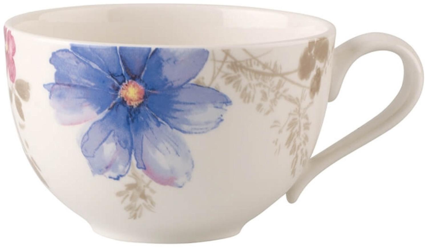 Villeroy & Boch Vorteilset 6 Stück Mariefleur Gris Basic Frühstücksobertasse Premium Porcelain bunt 1041041240 Bild 1