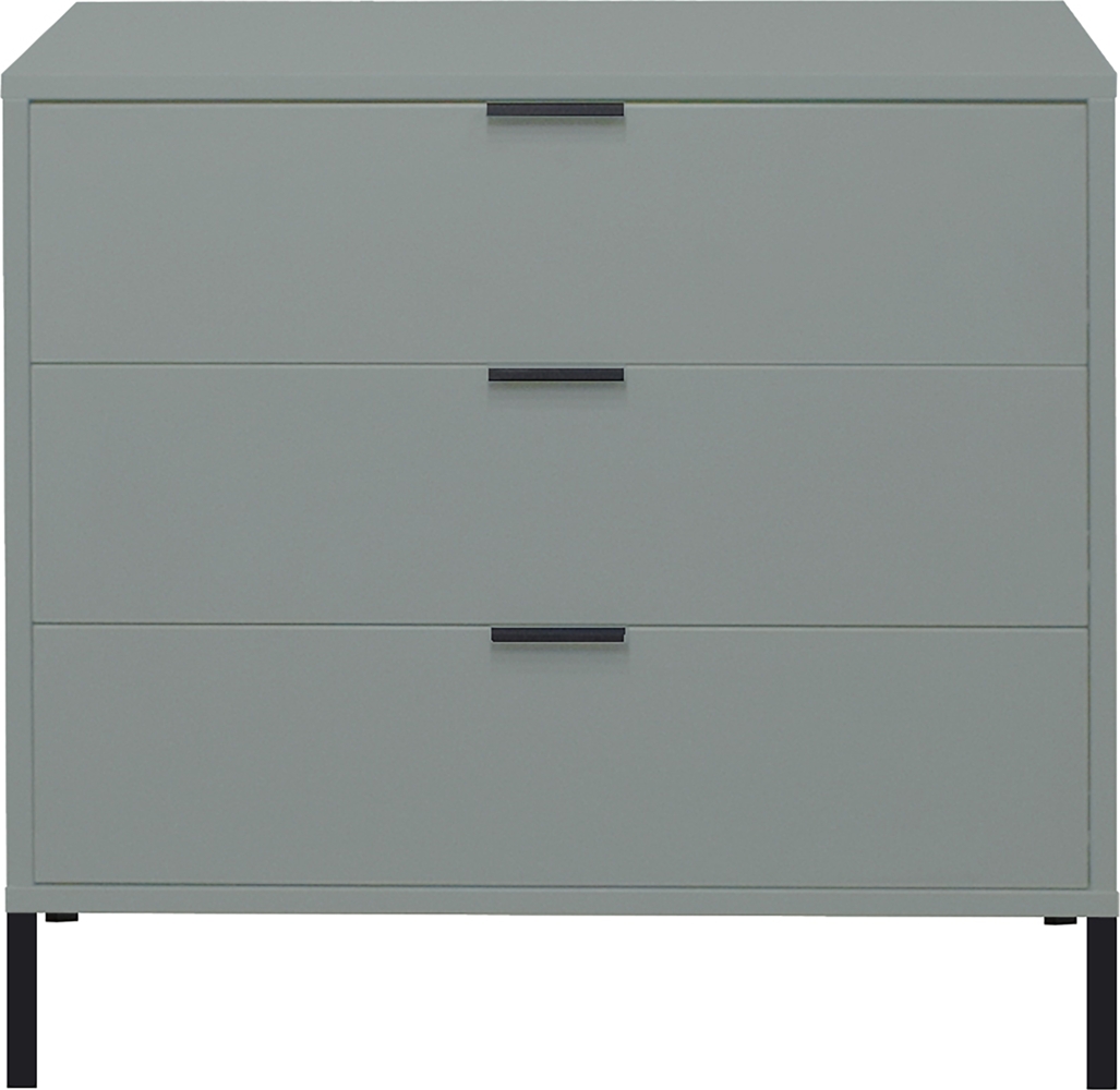 Maeusbacher Bonnie Kommoden Quadrat pine green matt lack BxHxT: 81 x 80 x 45 cm Bild 1