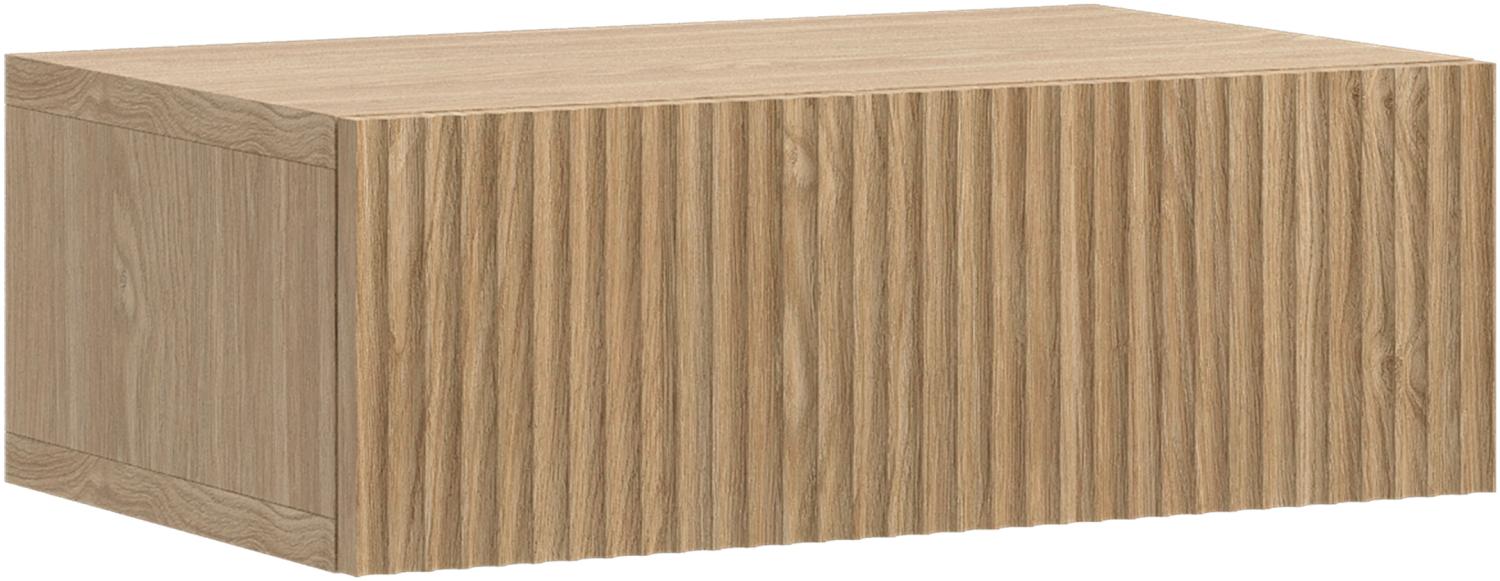 Selsey 'Nolie' Nachtkonsole mit Schublade, Eichenholzoptik, ca. 17 x 50 x 32 cm Bild 1