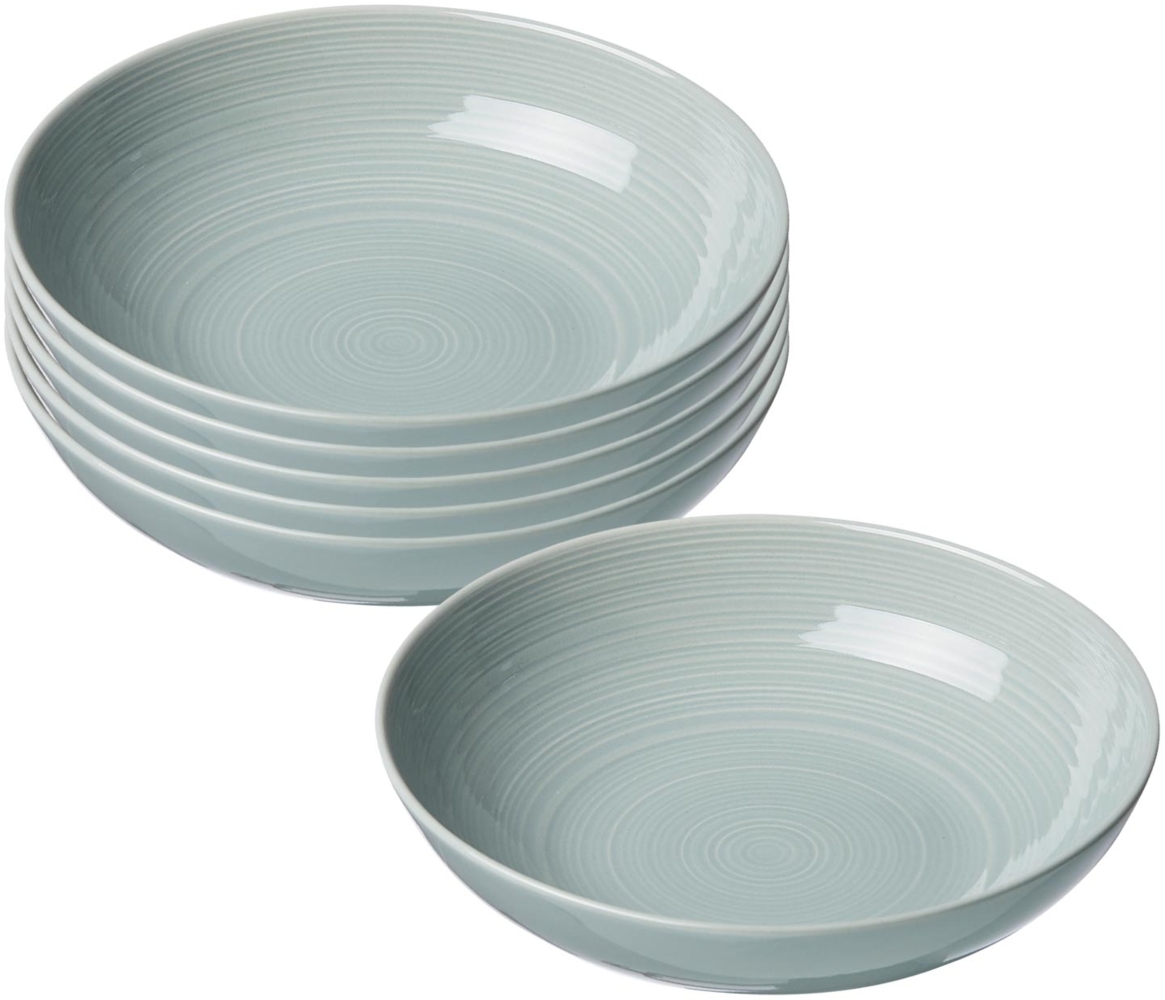 Ritzenhoff & Breker Suomi Suppenteller ø 20 cm blau 6er Set Bild 1