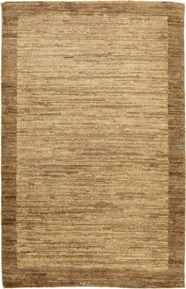 Morgenland Wollteppich - 93 x 58 cm - Beige Bild 1