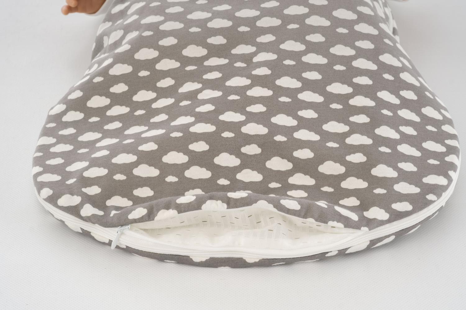 Träumeland Außenschlafsack Wolke grau, Größe 50/56 Bild 1