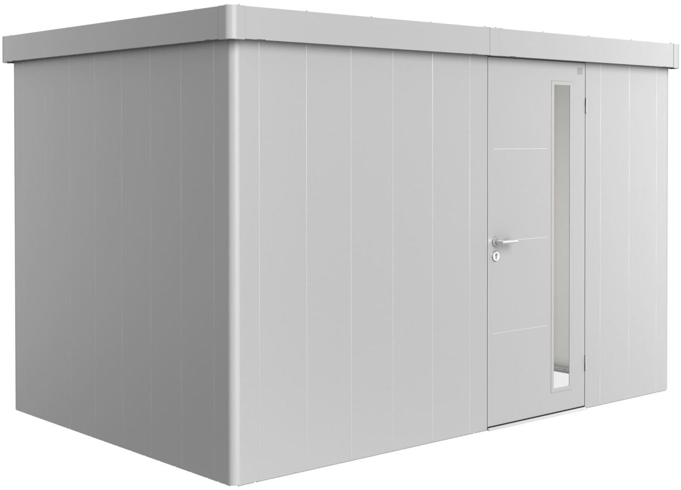 Biohort Gerätehaus Neo® 2D: 348 x 236 x 222 (b x t x h) cm silber-metallic Bild 1