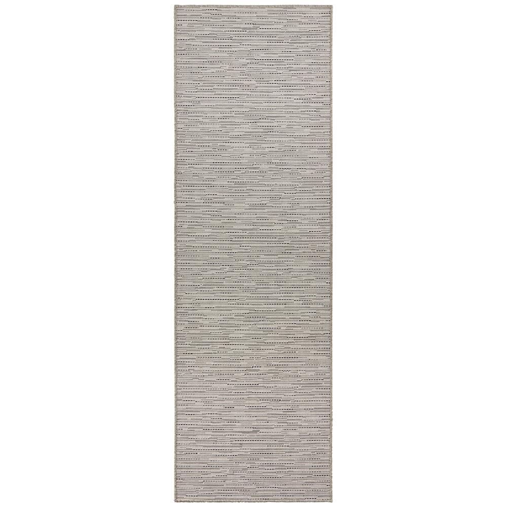 Flachgewebe Läufer Nature Creme Grau - 80x500x0,5cm Bild 1