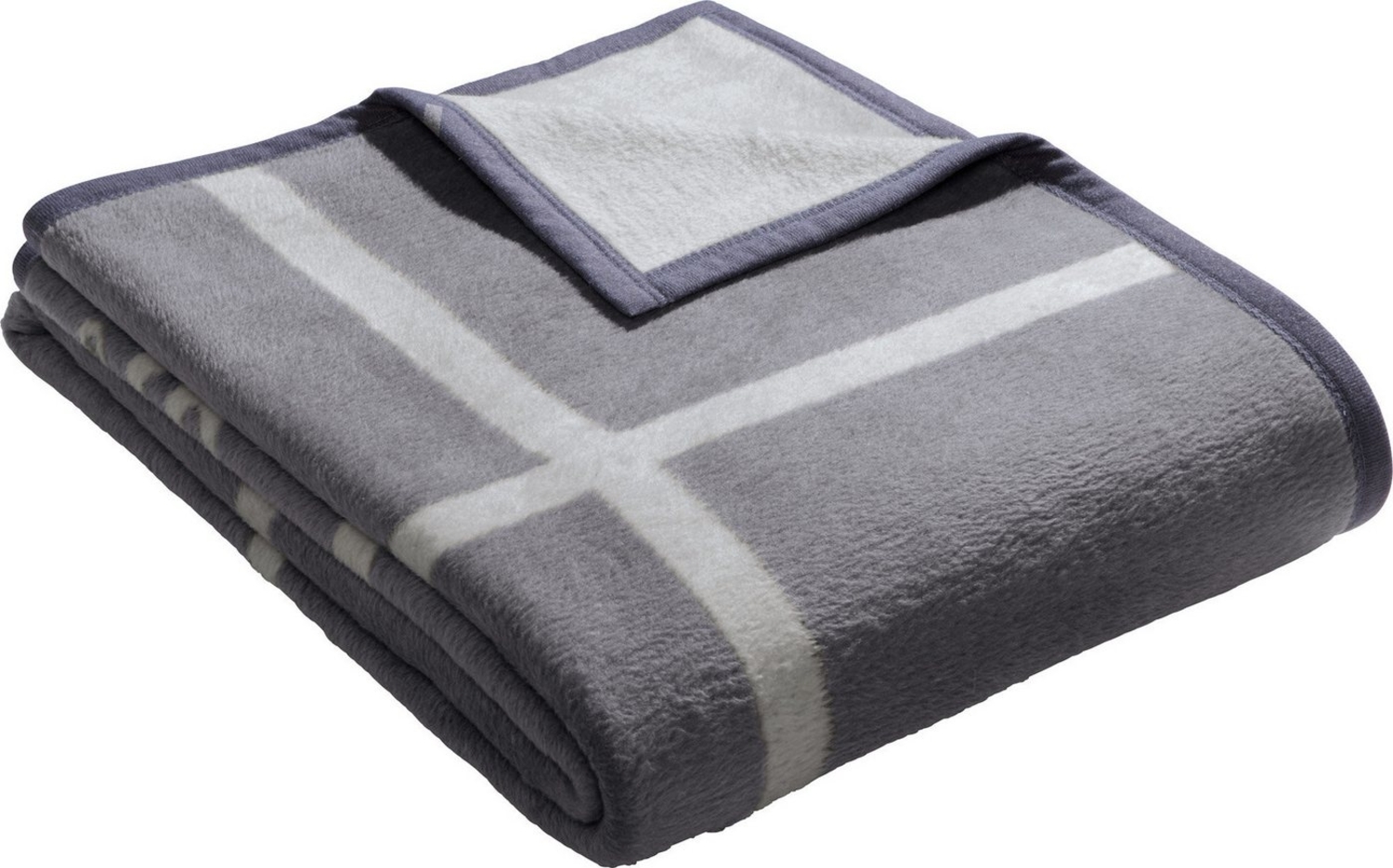 Wohndecke Wohndecke, LOOKS by Wolfgang Joop, Baumwollmischung Karo Bild 1