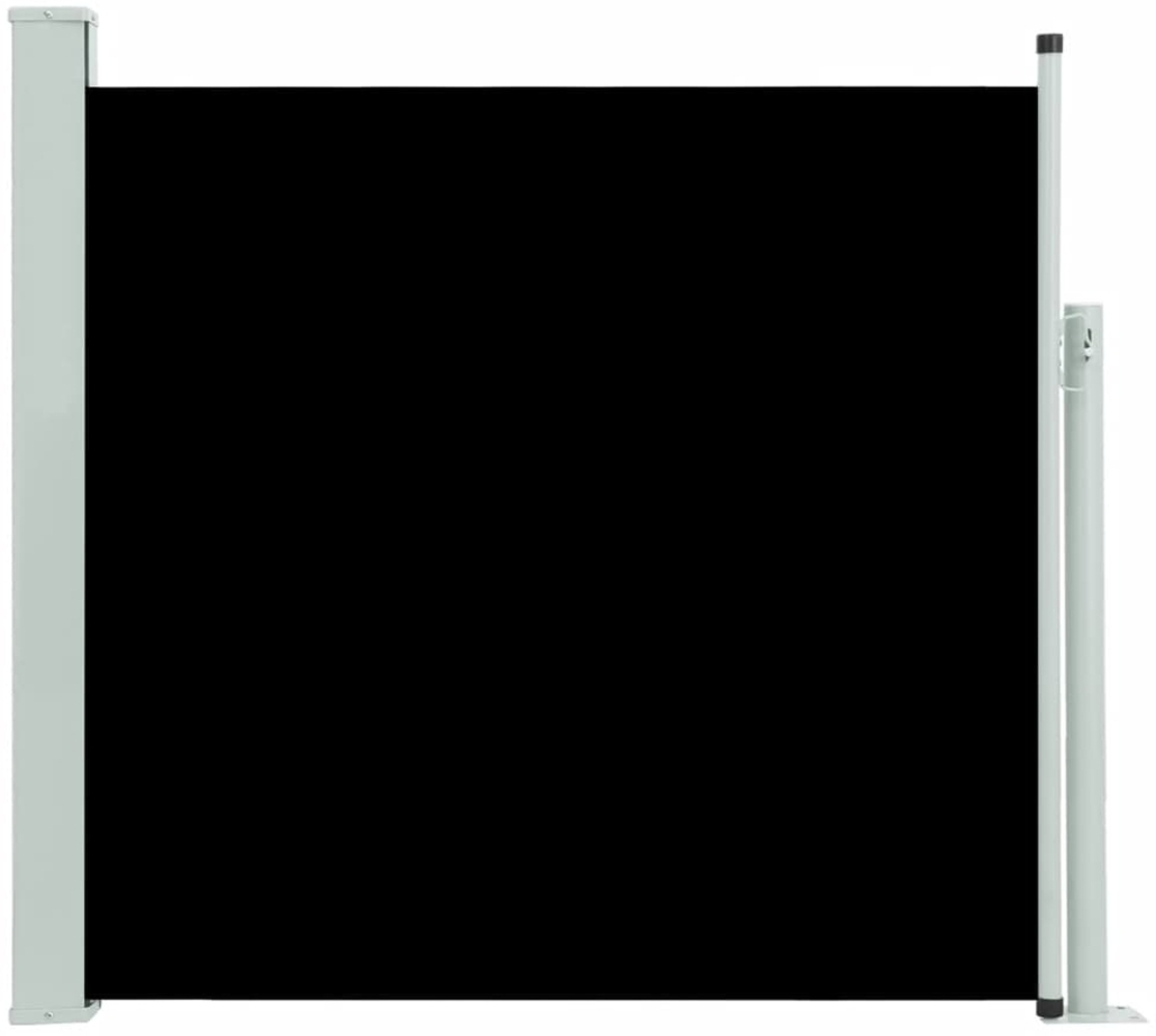 vidaXL Ausziehbare Seitenmarkise 170×300 cm Schwarz 48364 Bild 1