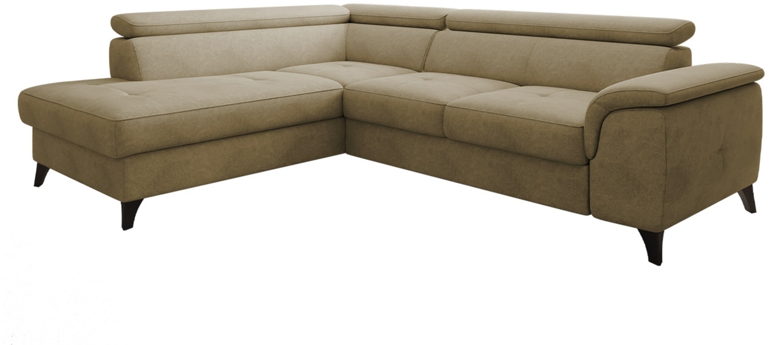 Ecksofa Asporiz (Farbe: Zetta 291, Seite: Links OT-2R) Bild 1