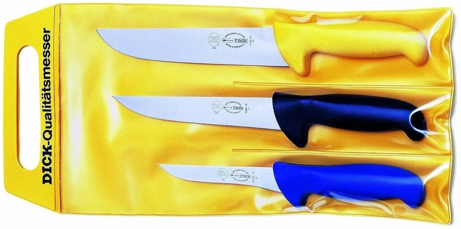 F. DICK Fleischmesser Dick Messersatz 3-tlg. ErgoGrip Fleischermesser 8257000 Bild 1