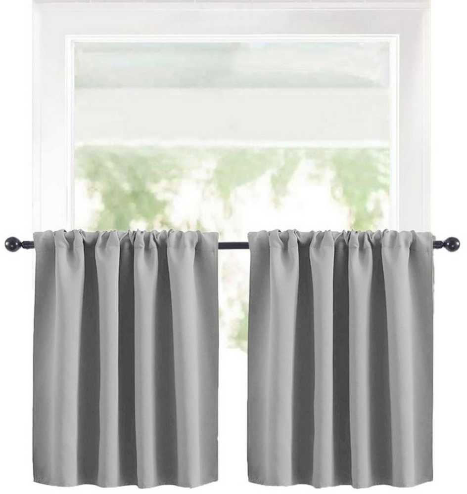 Lollanda Scheibengardine hohe Präzision Verdunkelungsvorhänge mit modernem Design, (1 St), geeignet für Wohnzimmer und Schlafzimmer. Bild 1
