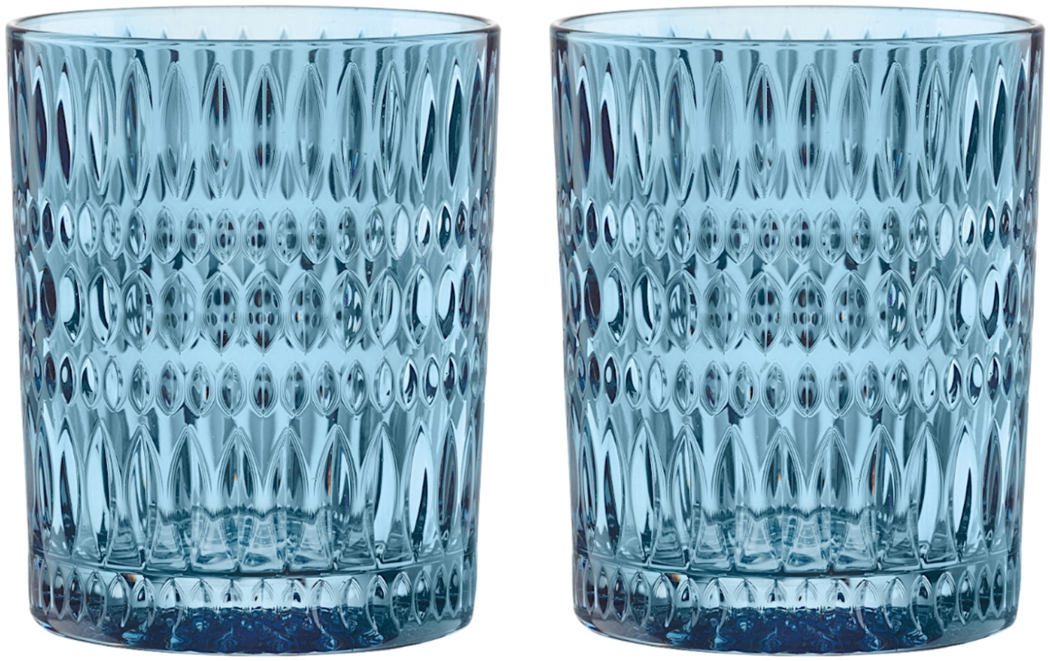 NACHTMANN 105389 ETHNO Tumbler VINTAGE BLAU 2er Set Bild 1