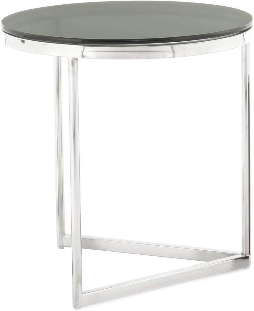 Beistelltisch Wynona 125 Schwarz / Silber Bild 1