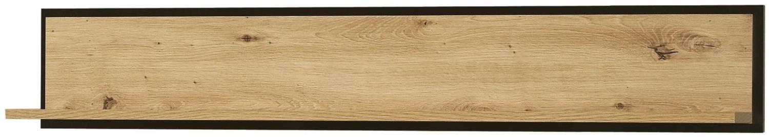 Karia Wandregal Wandboard 120 cm Wohnwand Eiche Artisan Hängeregal Bild 1