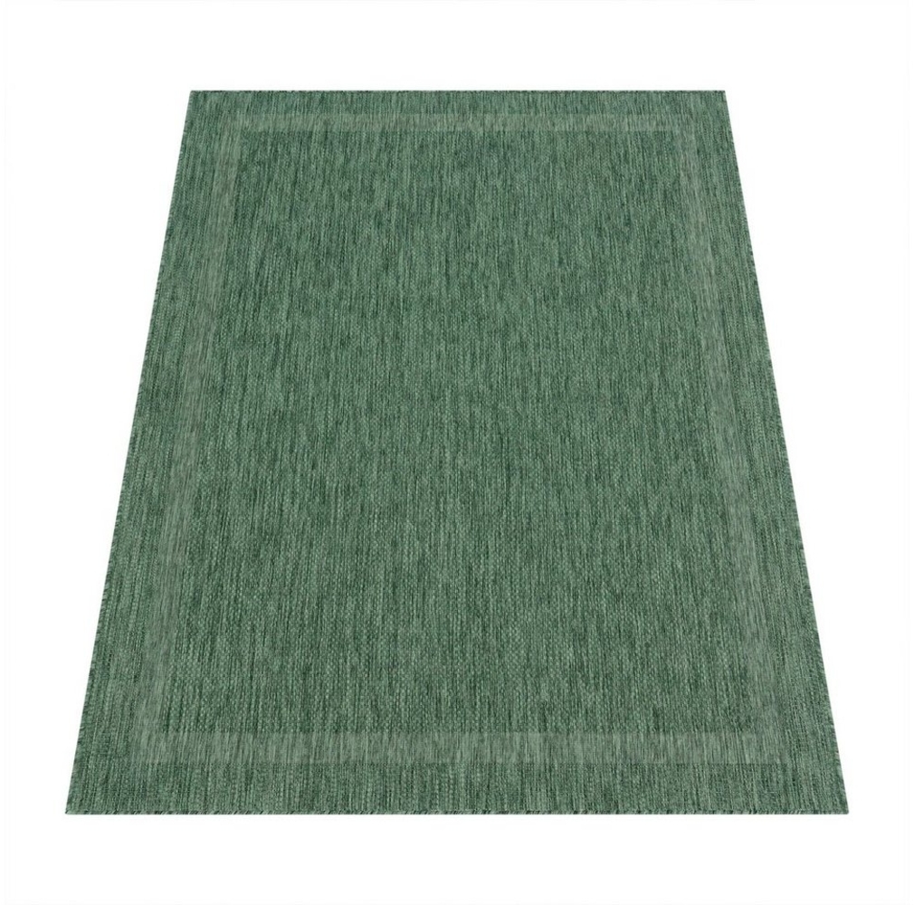 Paco Home Teppich Roma 272, rechteckig, Höhe: 4 mm, Flachgewebe, meliert, mit dezenter Bordüre, In- und Outdoor geeignet Bild 1