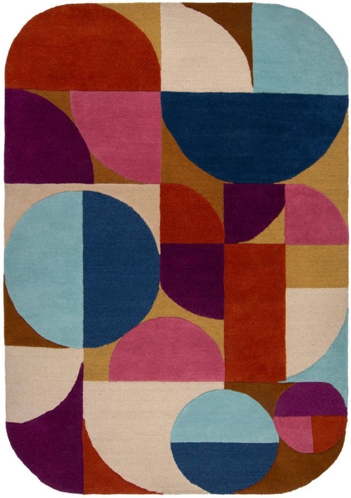 FLAIR RUGS Wollteppich Mia Arch, rechteckig, Höhe: 12 mm, mit gebogener Kantenform Bild 1