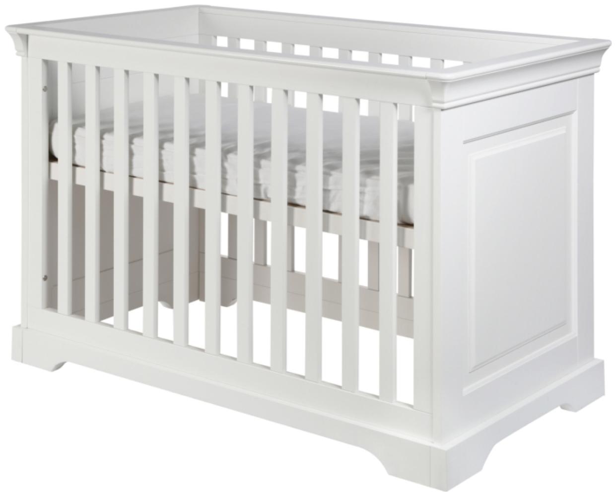 Kidsmill Chateau Babybett Weiß 60x120 cm Weiß Bild 1