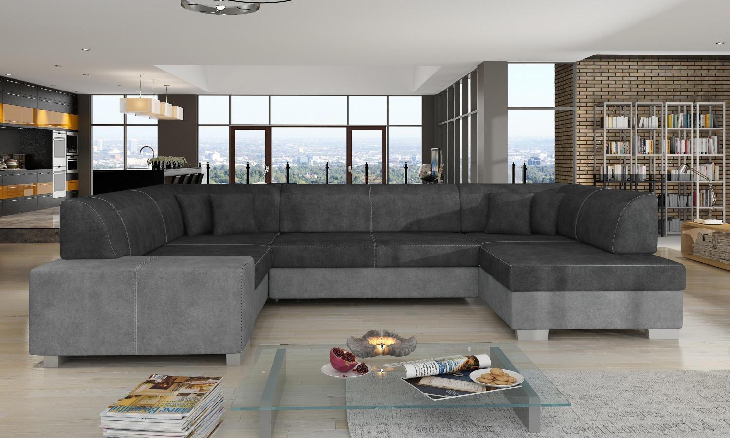 Wohnideebilder Havana Grau Ecksofas & Eckcouches Hv23 Bild 1