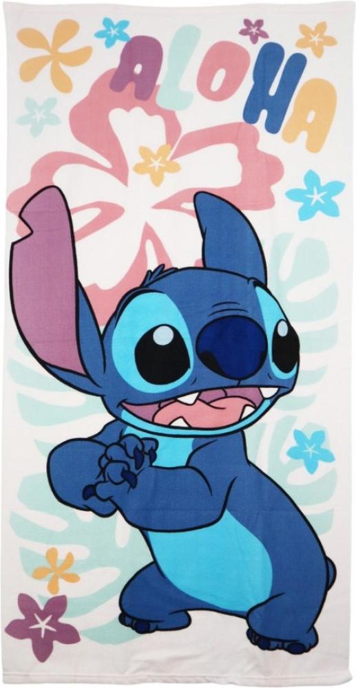 Disney Strandtuch Disney Lilo und Stitch Aloha Mikrofaser Badetuch XL 70x140 cm Bild 1