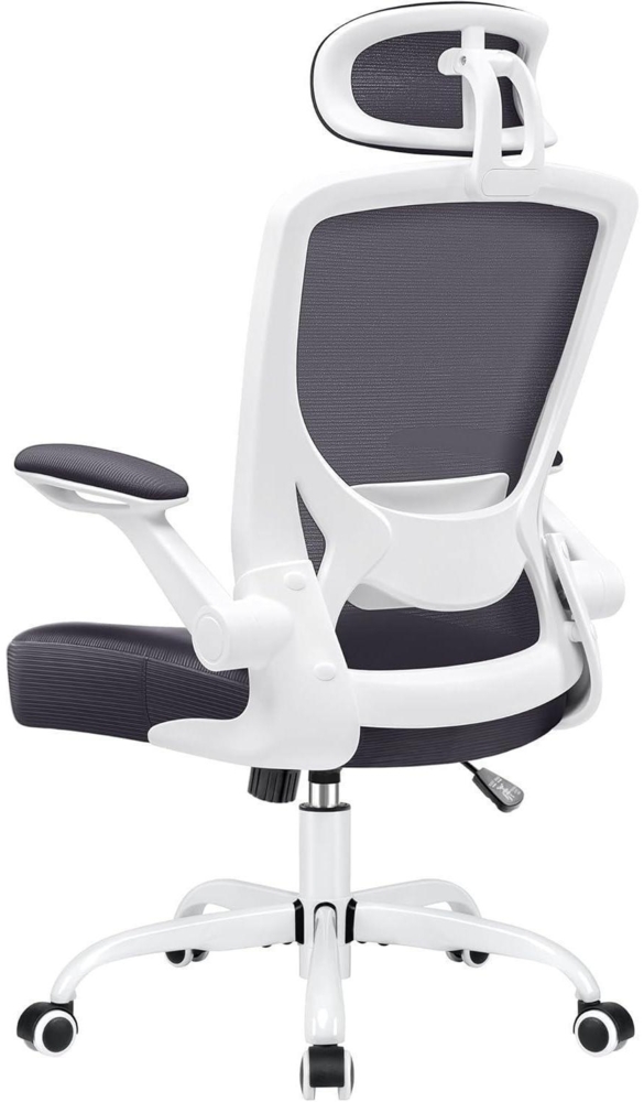 Ergonomischer Bürostuhl mit 150 kg Tragfähigkeit Dunkelgrau Bild 1