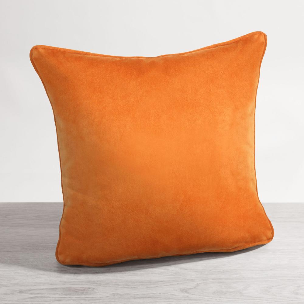 Kissen Deko orange Prentiss 40x40 Polyester kissenbezug Dekokissen Bild 1