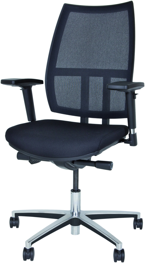 BISLEY Bürostuhl Seating Bürodrehstuhl mit 4D Armlehne Drehstuhl mit Polstersitz - Modell: Maxime mit Netzrücken, DSM-733 Bild 1