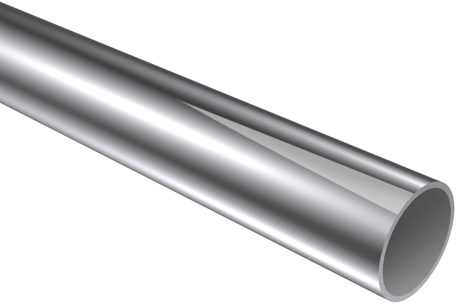 Rundrohr 160 cm, 20 mm Ø Chrom Bild 1