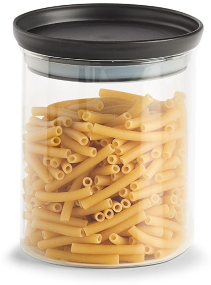 Vorratsglas mit Kunststoffdeckel - Ø 10,3 x 13 cm Bild 1