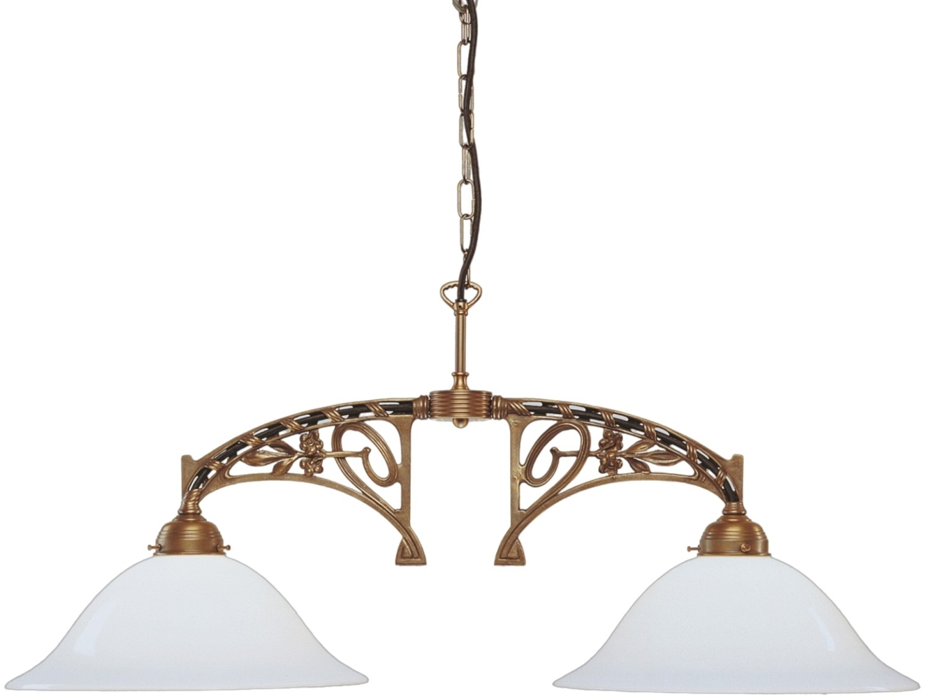 Deckenleuchte D52-90op Berliner Messing Bild 1