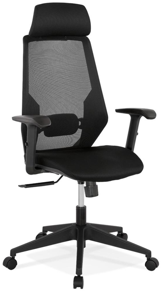 Ergonomischer Bürodrehstuhl | Gaming Office Chair mit Netzrückenlehne | Schreibtischstuhl höhenverstellbar | Bürostuhl Modern Design | Schwarz | Kadima Design Bild 1