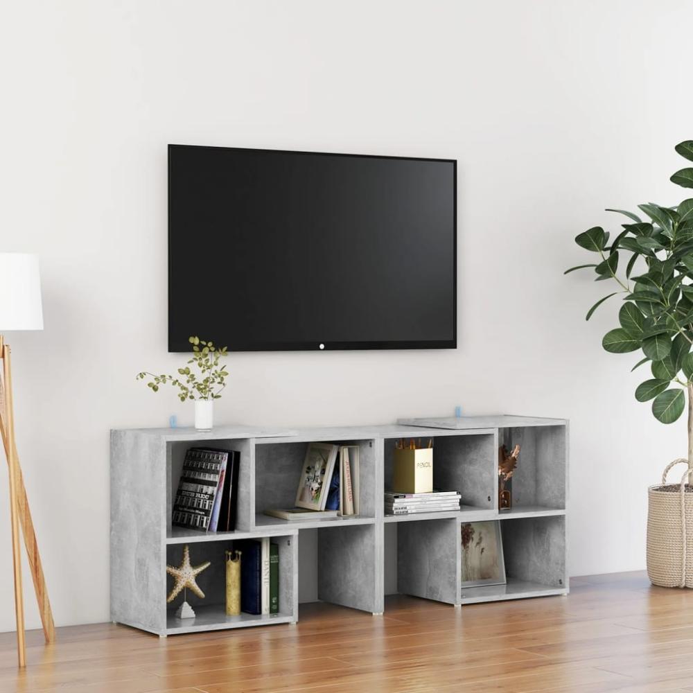 TV-Board >3008169< (LxBxH: 30 x 104 x 52 cm) in Betongrau - 30 x 104 x 52 cm (LxBxH) Bild 1