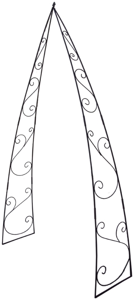 Rosenbogen Lilia ca. 230 cm - Gartendekoration Bild 1