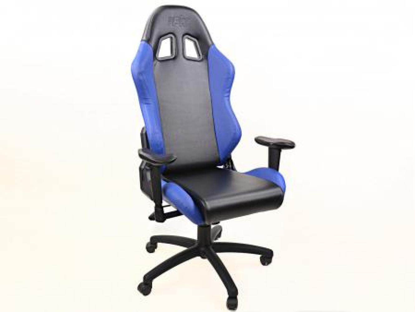 FK Gamingstuhl eGame Seats eSports Spielsitz Liverpool schwarz/blau Bild 1