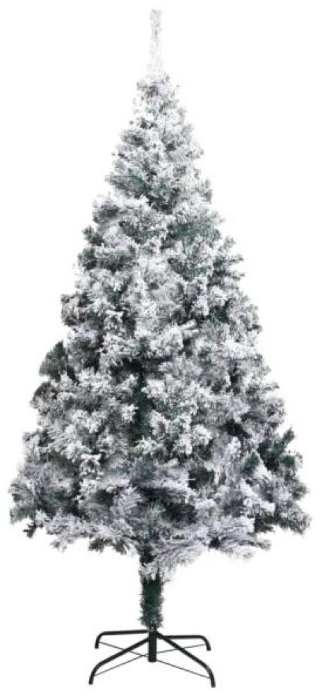 vidaXL Künstlicher Weihnachtsbaum mit Schnee Grün 180 cm PVC 320964 Bild 1