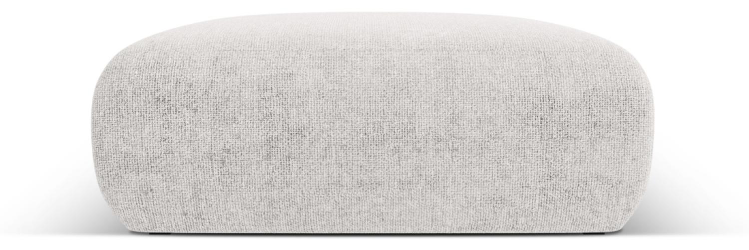 Micadoni Boucle Hocker Molino Large Chenille Hellgrau Bild 1