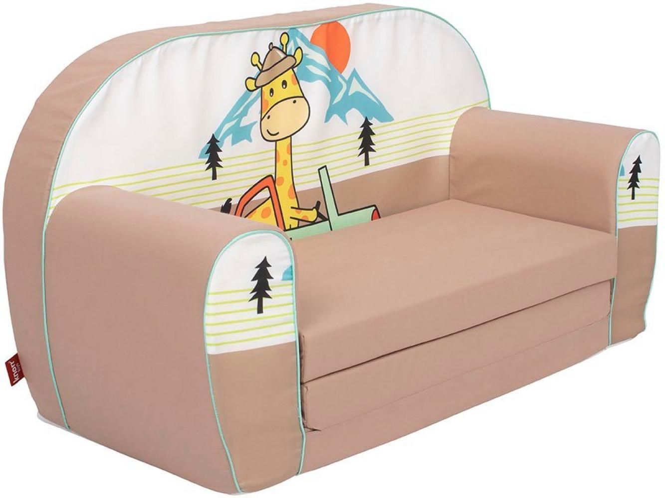 Knorrtoys® Sofa Giraffe on Tour, für Kinder, Made in Europe Bild 1