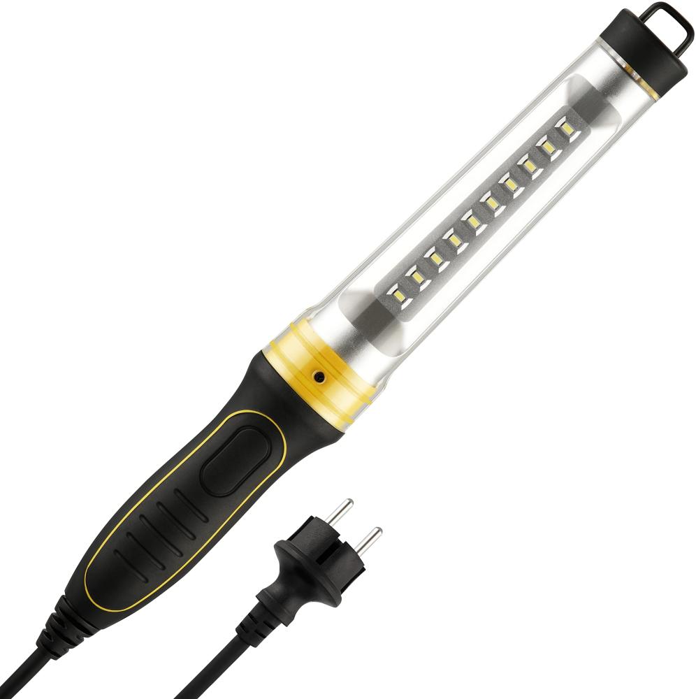 REV 0090960903 Handleuchte, LED Leuchte mit Aufhängehaken, 6W, 200lm, IP54, schwarz Bild 1