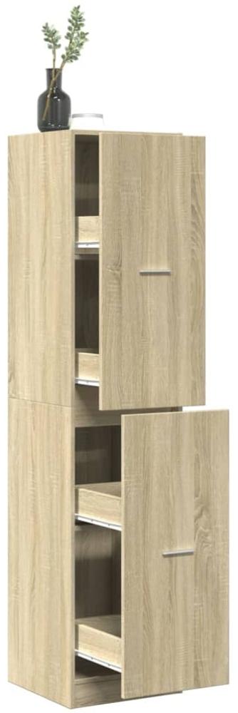 vidaXL Apothekerschrank Sonoma-Eiche 40x41x174,5 cm Holzwerkstoff 3309647 Bild 1