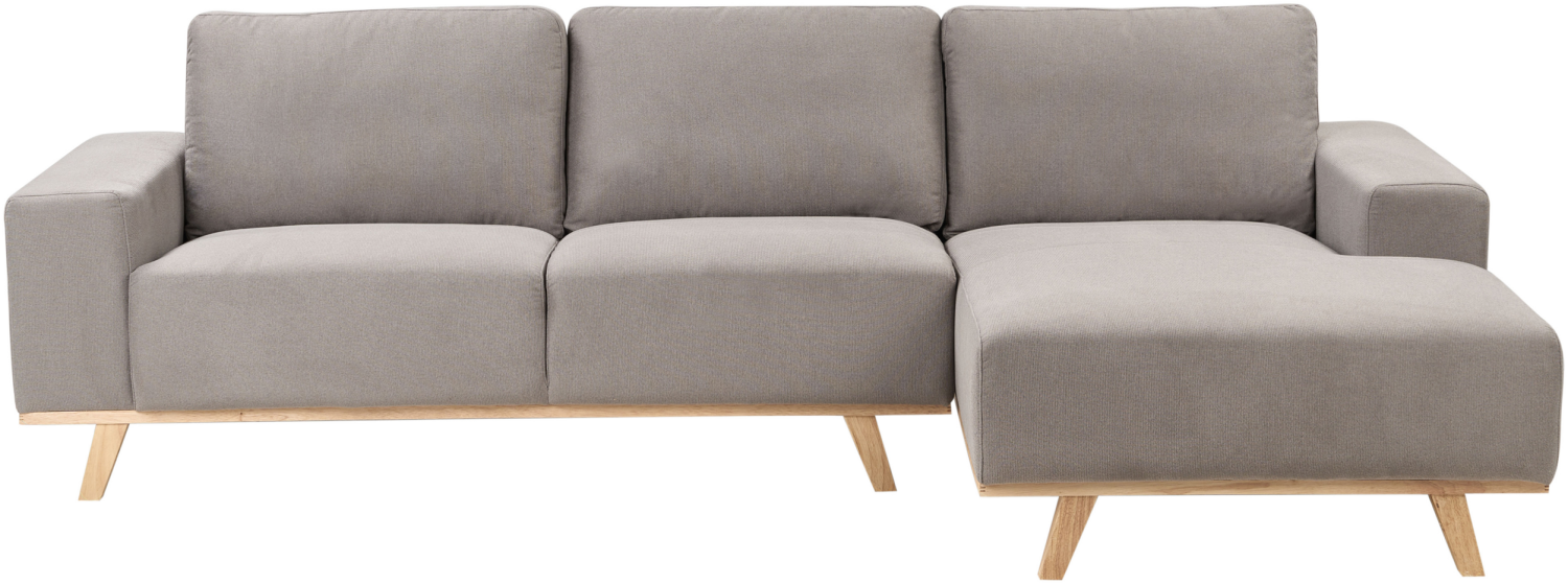 Ecksofa NORA Taupe Stoff Bild 1