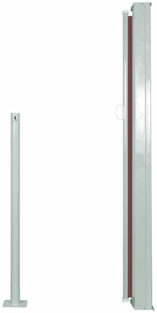 vidaXL Ausziehbare Seitenmarkise 120x300 cm Braun 45364 Bild 1